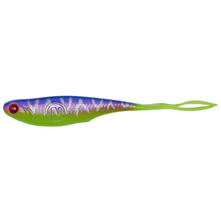 Силиконовая приманка Narval Maxlug Mini 13 130 мм 4 шт 050-Acid Plum   NVLML13050 — характеристики,  особенности конструкции