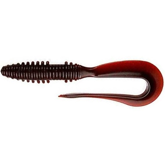 Силиконовая приманка Keitech Mad Wag 4.5 114 мм 9 шт #008 Scuppernong — характеристики,  особенности конструкции