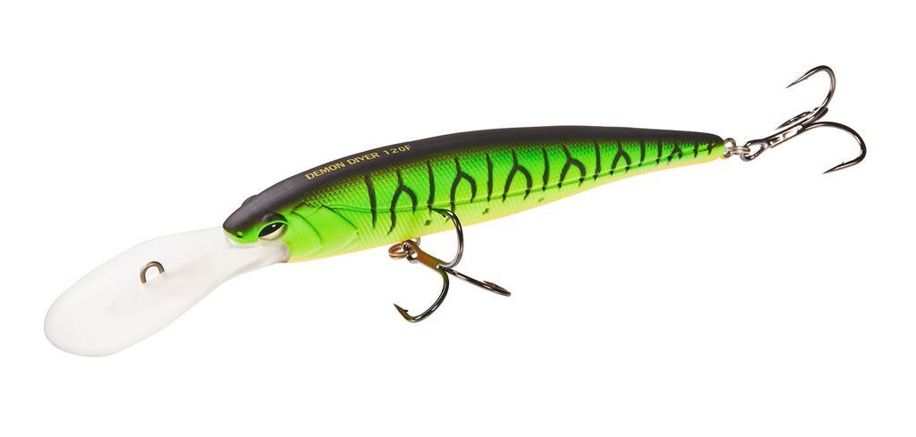 Воблер Lucky John Demon Diver 120F 008 21 гр Original  LJO0212F-008 — крупный план
	                                    1