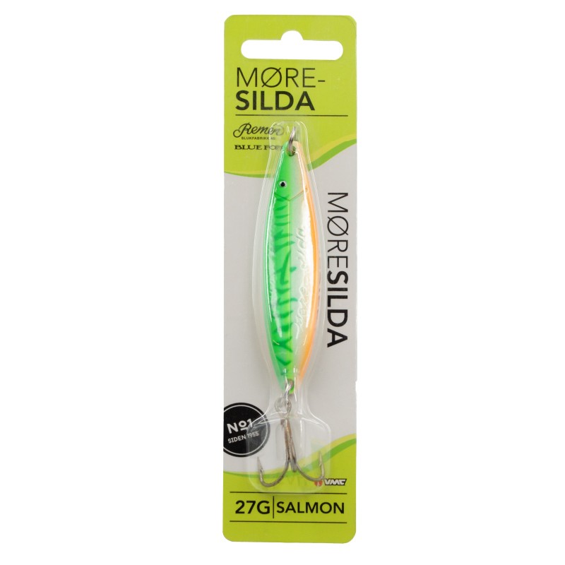 Колеблющаяся Блесна Blue Fox Moresilda Salmon 27 27 гр 87 мм GRFU   MSSL27-GRFU — крупный план
	                                    1