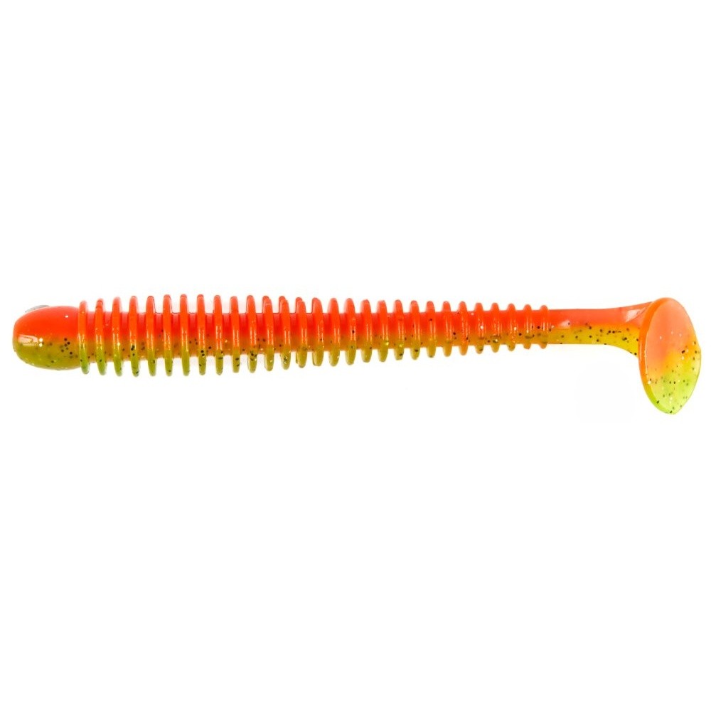 Силиконовая приманка Lucky John Spark Tail 4.0in 101 мм 5 шт Z12 Pro Series  140168-Z12 — крупный план
	                                    1