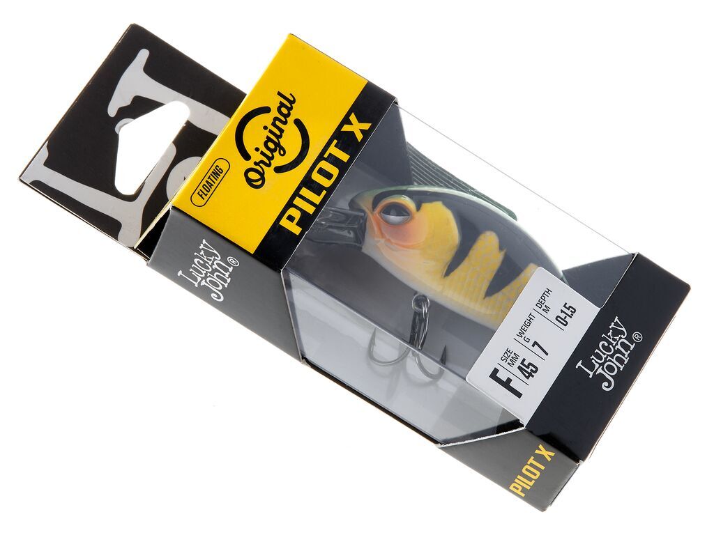 Воблер Lucky John Pilot-X 45F 005 7 гр Original  LJO04045F-005 — крупный план
	                                    2