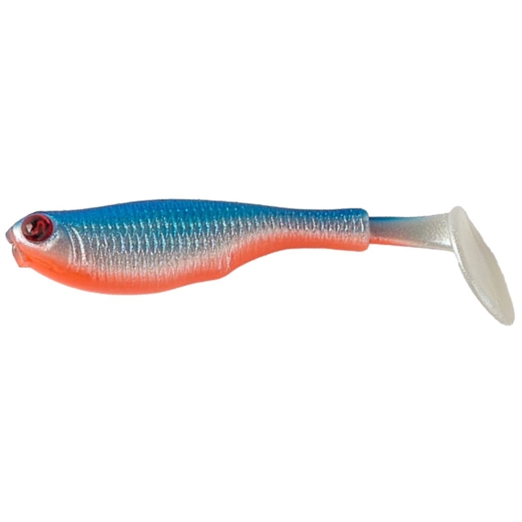 Силиконовая приманка Narval Mini Shad 4 40 мм 7 шт 001-Blue Back Shiner   NVLMS04001 — характеристики,  особенности конструкции