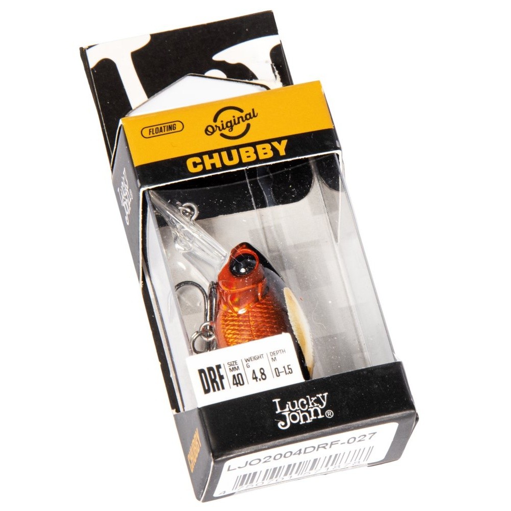 Воблер Lucky John Chubby DR 40F 027 3,8 гр   LJO2004DRF-027 — крупный план
	                                    2