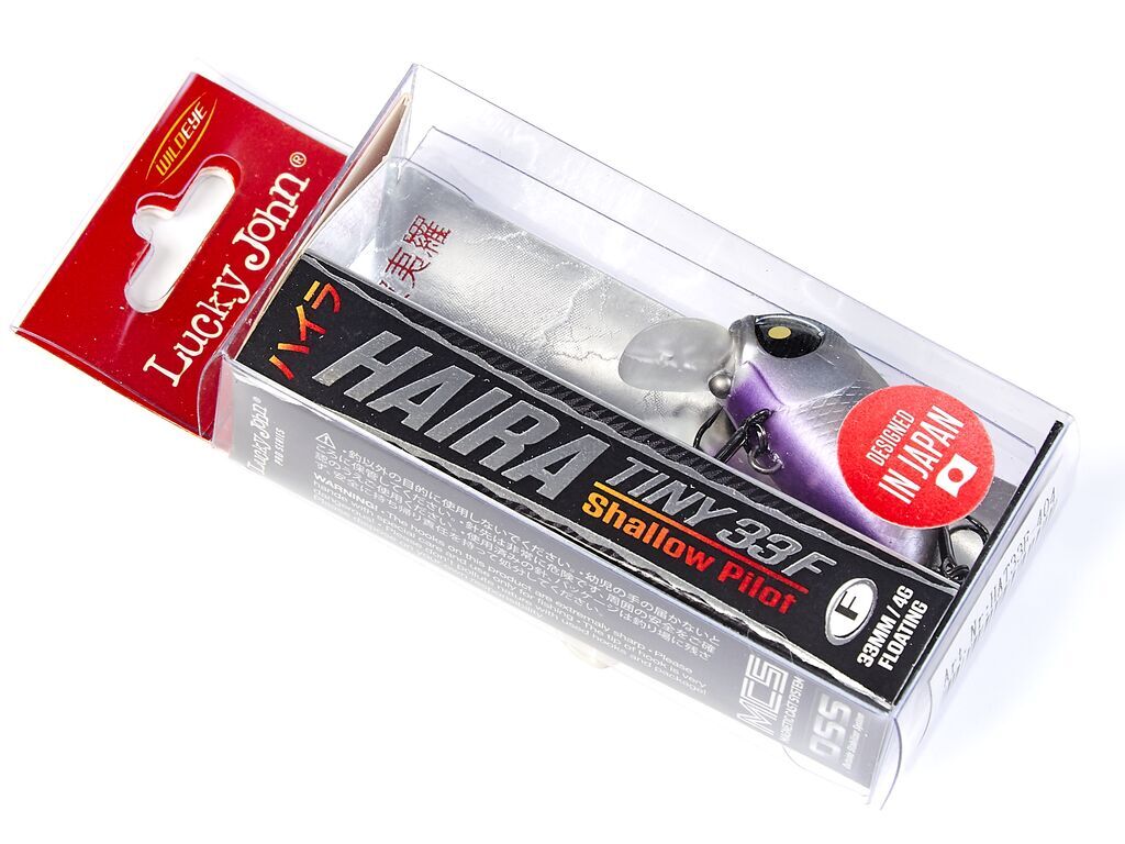 Воблер Lucky John Haira Tiny 33F Shallow Pilot 404 4 гр Pro Series  HAT33F-404 — крупный план
	                                    2