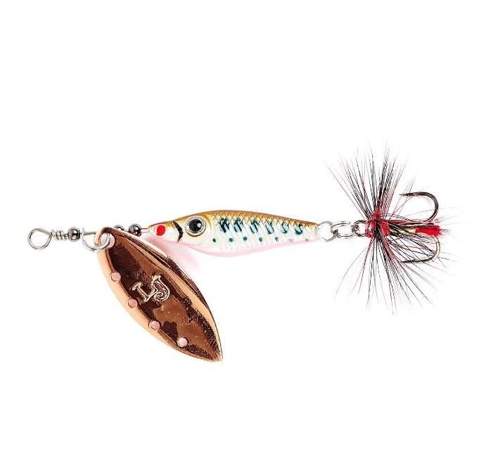 Вращающаяся Блесна Lucky John Trian Blade Long 12 гр 006   LJTBL12-006 — характеристики,
	                                    особенности конструкции