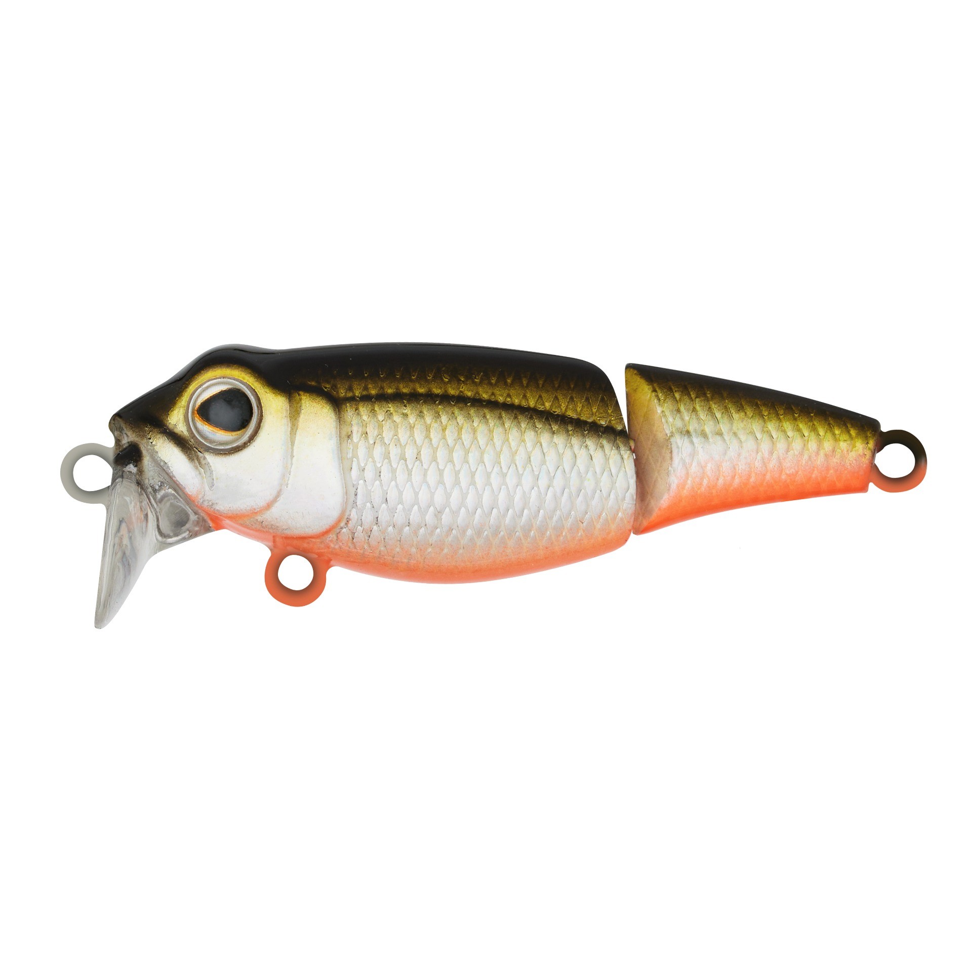 Воблер Strike Pro Pygmy Jointed 40 612T Natural Shad Silver 3,2 гр   EG-073J#612T — характеристики,  особенности конструкции