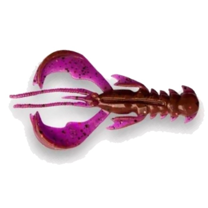 Силиконовая приманка CF Nimble 5 125 мм 3 шт 12 Ultraviolet Crazy Fish  45-125-12-6 — характеристики,
	                                    особенности конструкции