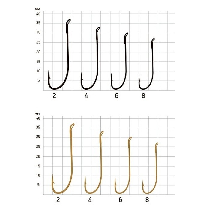 Крючок Одинарный Saikyo KH-71590 Salmon №2 10 шт G   71590SFS AG2-10 — крупный план
	                                    1