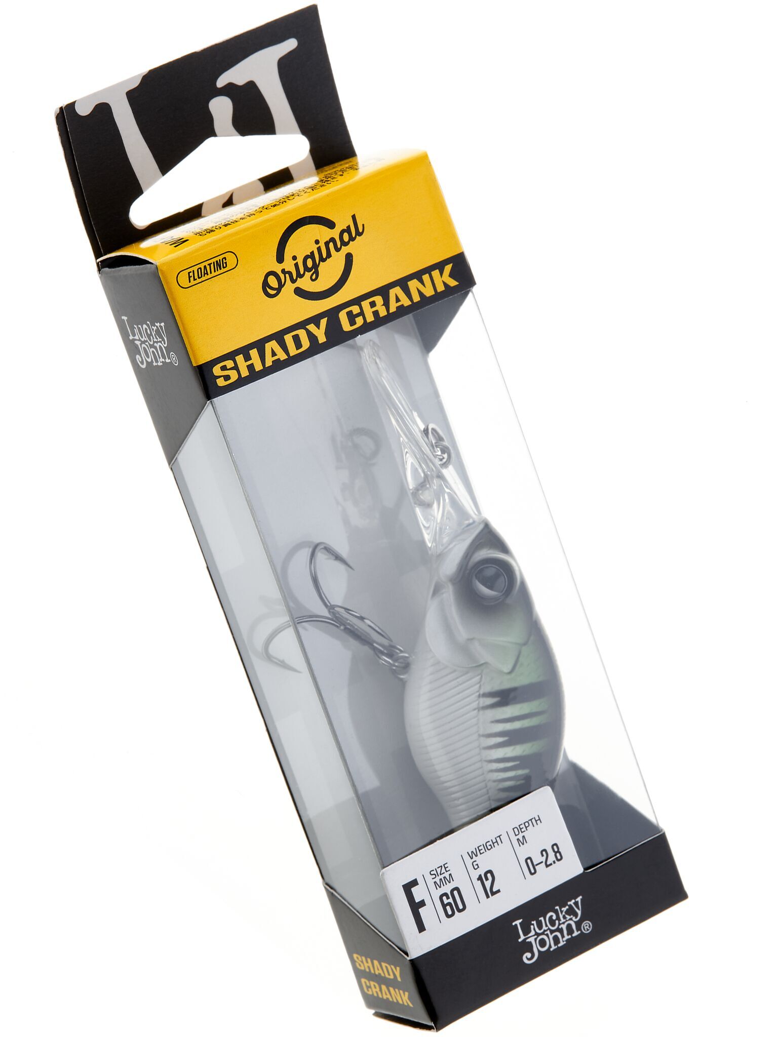 Воблер Lucky John Shady Crank 60F A024 12,8 гр Original  LJO1206F-A024 — крупный план
	                                    2