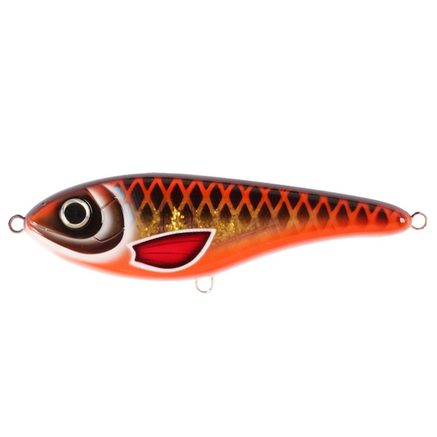 Воблер Strike Pro Buster Jerk II Shallow Runner C687G Seafart 37 гр   EG-049#C687G — характеристики,  особенности конструкции