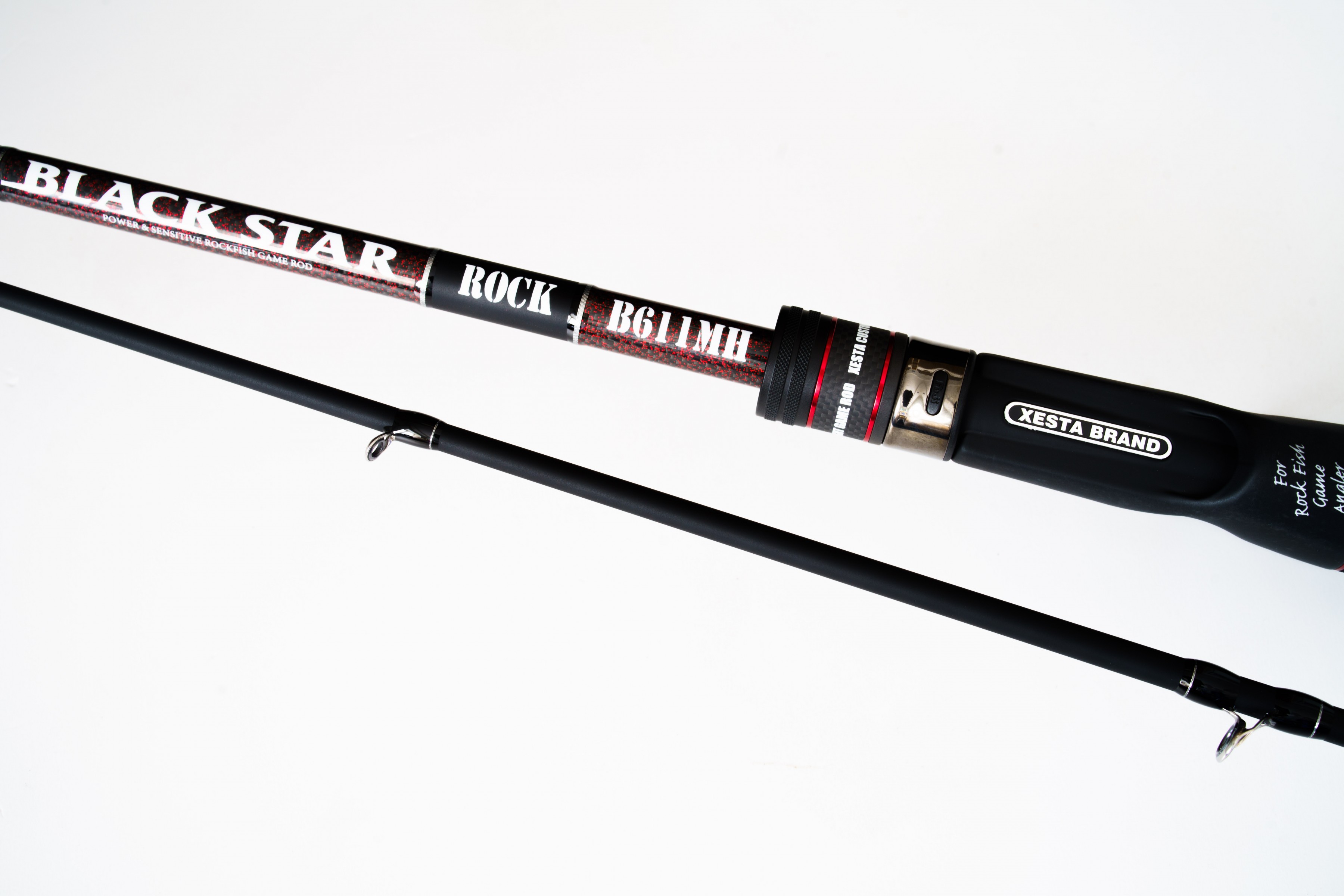 Кастинговое Удилище Xesta Black Star Hard B611MH 214 см 10 - 35 гр  Rockin Boat Hunter  XBSR-B611MH — крупный план
	                                    2