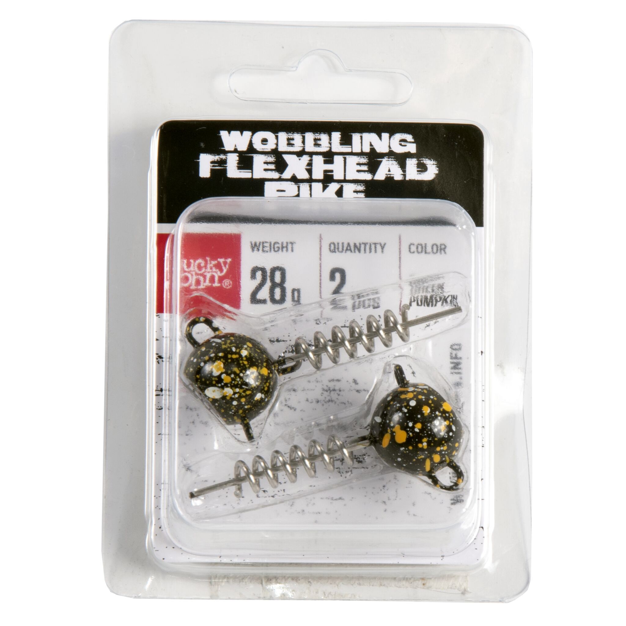 Груз Lucky John Wobbling Flexhead Pike 28 гр 2 шт 003 3D BBS Series  LJWFP28-003 — крупный план
	                                    2