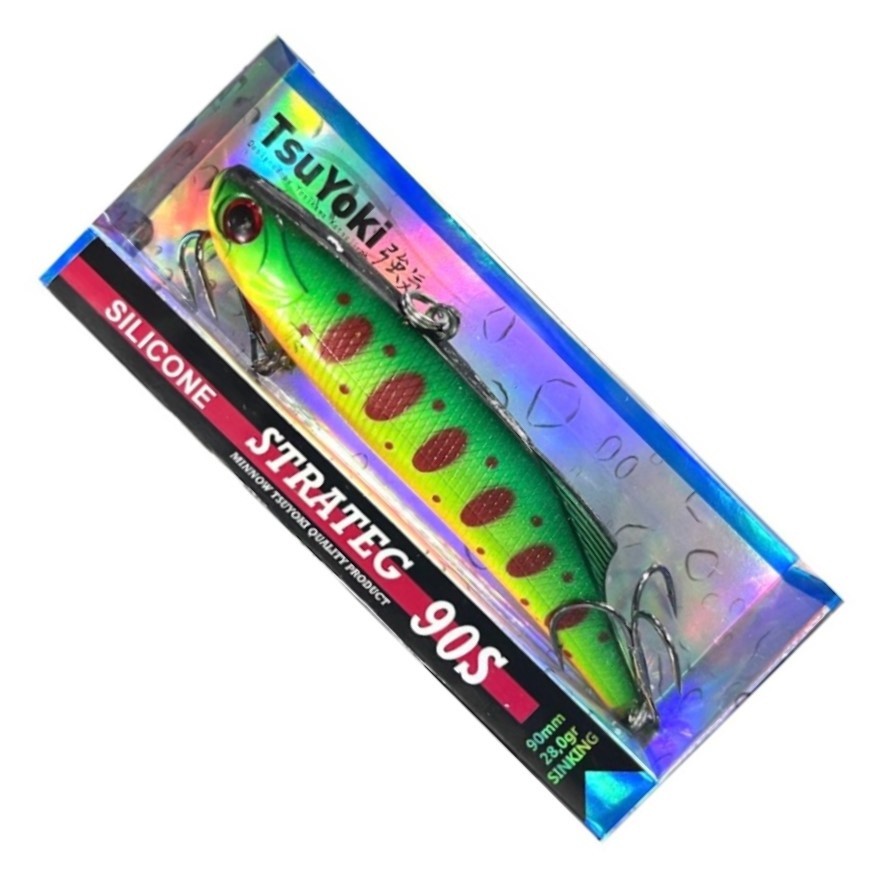 Воблер TsuYoki Strateg 90S Soft AL007 28 гр — крупный план
	                                    1