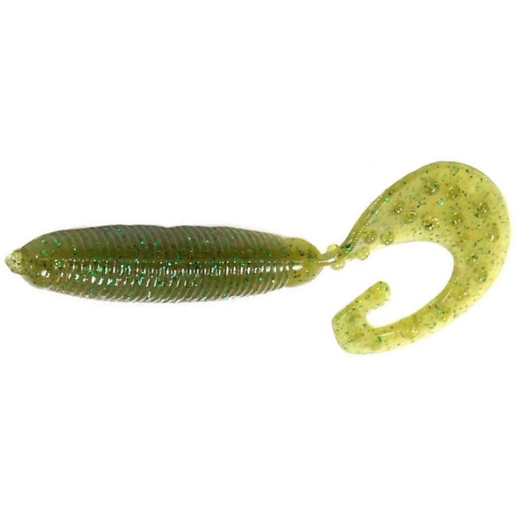 Силиконовая приманка Reins Fat G-Tail Grub 2 50 мм 20 шт 037-Swamp Shrimp   FGTG2-037 — характеристики,  особенности конструкции