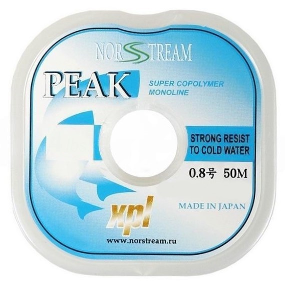 Леска монофильная Norstream Peak 50 м 0,17 мм — характеристики,
	                                    особенности конструкции