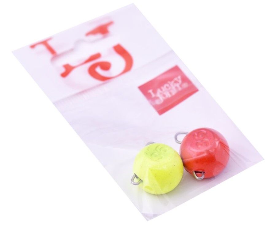 Груз Lucky John Ball 36 гр 2 шт RGY Mix 1   LJBRMIX1-036 — крупный план
	                                    1
