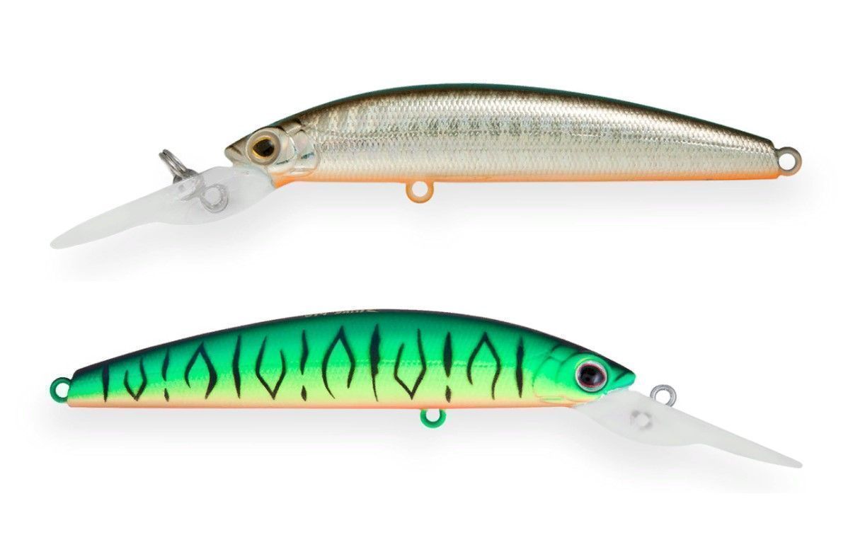 Воблер Strike Pro Magic Minnow 100 GC01S/A70-713 Double Black Silver OB/Mat Tiger 13,5 гр   EG-068B#GC01S/A70-713 — характеристики,
	                                    особенности конструкции
