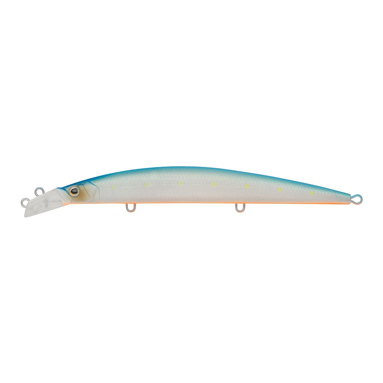 Воблер Strike Pro Top Water Minnow 130 S056C Blue Mat Transparent Milk 15 гр   JL-158F#S056C — характеристики,  особенности конструкции