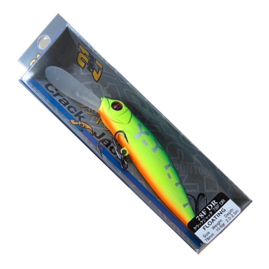 Воблер Pontoon 21 CrackJack 78F-DR 070 Fire Tiger 10,6 гр   P21-CRJ-78F-DR-070 — крупный план
	                                    2