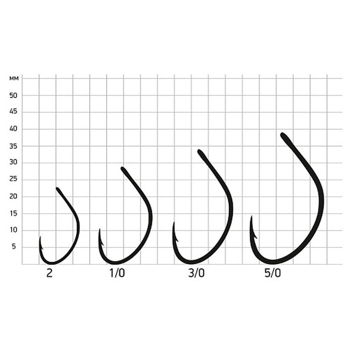 Крючок Одинарный Saikyo SS061 Spoon Single №2 7 шт BN   SS061-BN2-7 — крупный план
	                                    1