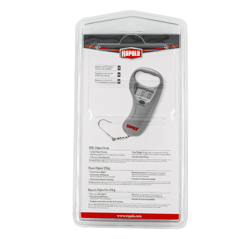 Весы Rapala Электронные  До 25 кг  RSDS-50 — крупный план
	                                    1