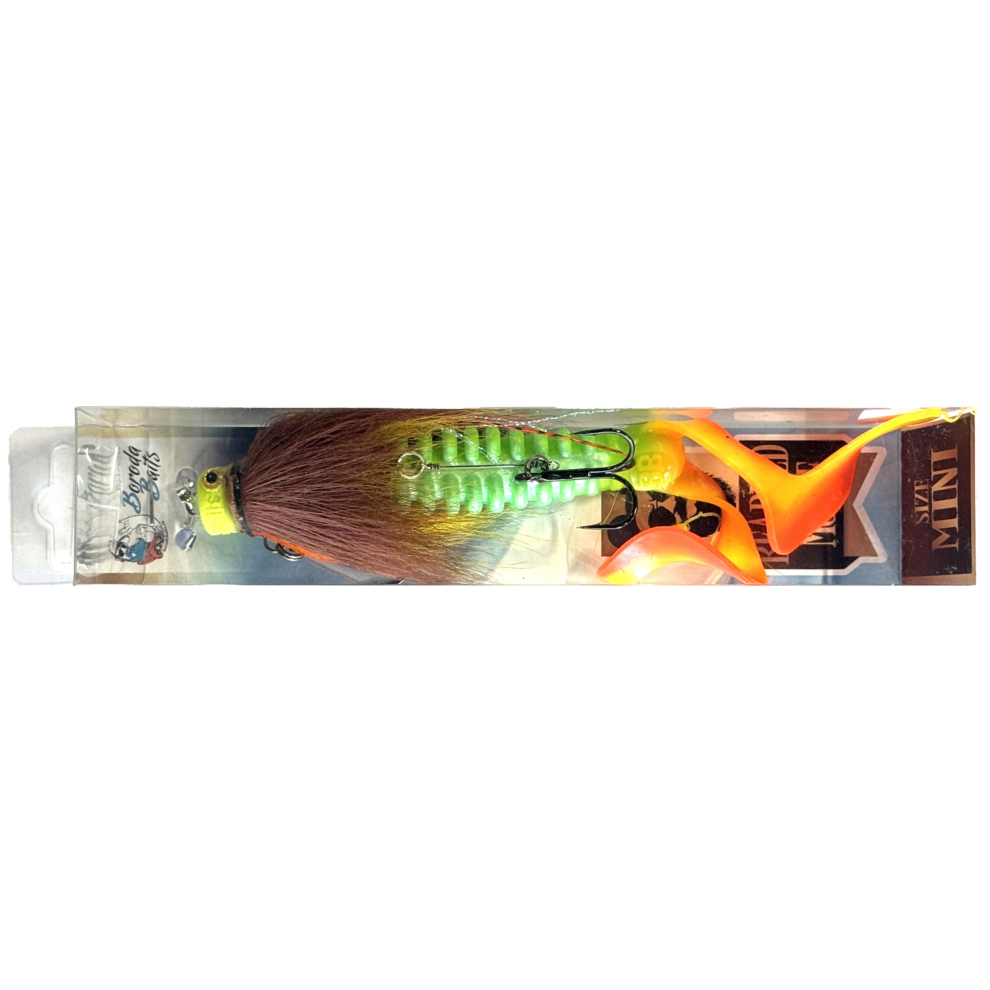 Бактейл Boroda Baits Bearded Mouse Mini 190 мм 1 шт 323 Phantom 135 mm  BM-MINI-323 — крупный план
	                                    1