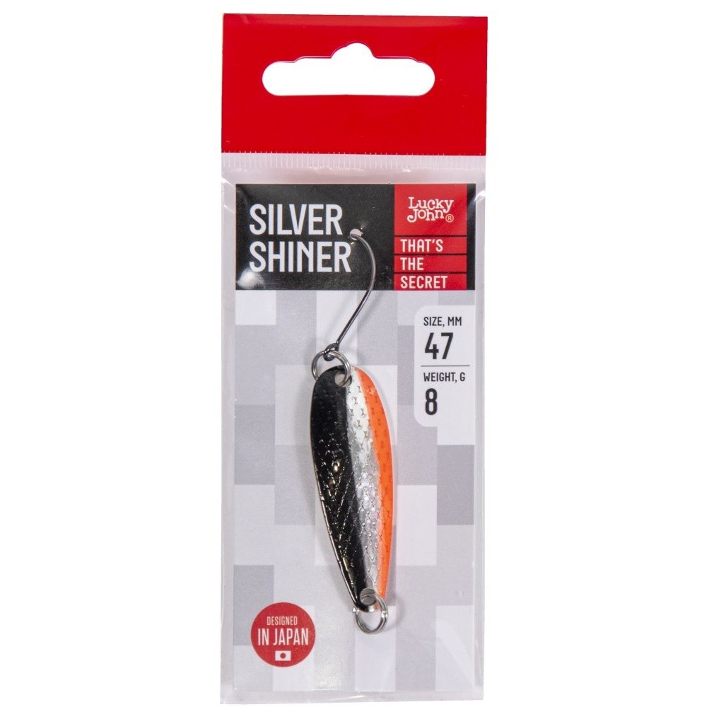 Колеблющаяся Блесна Lucky John Silver Shiner 8 гр 47 мм 002   LJSSH008-002 — крупный план
	                                    3