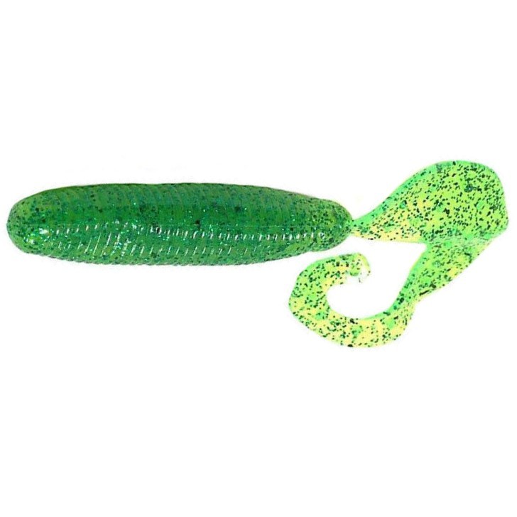 Силиконовая приманка Reins Fat G-Tail Grub 4 100 мм 10 шт 592-Bucksy Chart   FGTG4-592 — характеристики,  особенности конструкции