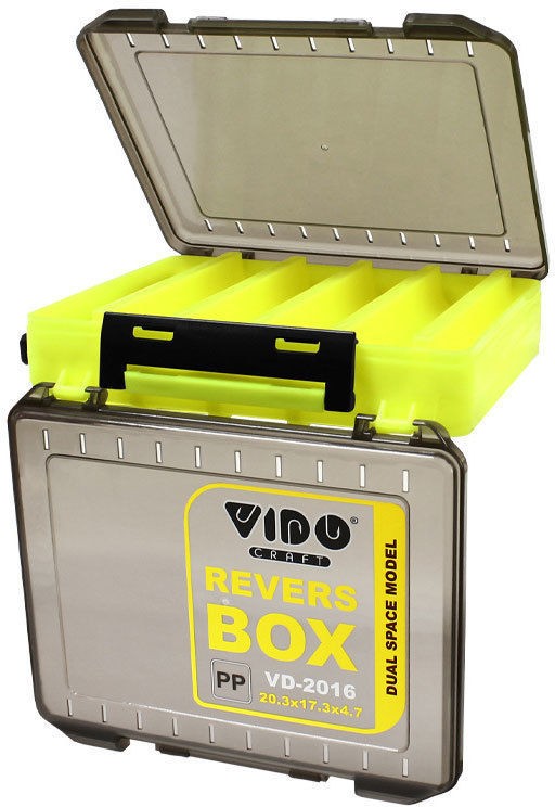 Коробка Vido Craft Revers Box  20,3х17,3х4,7 см Yellow   VD-2016 — крупный план
	                                    1