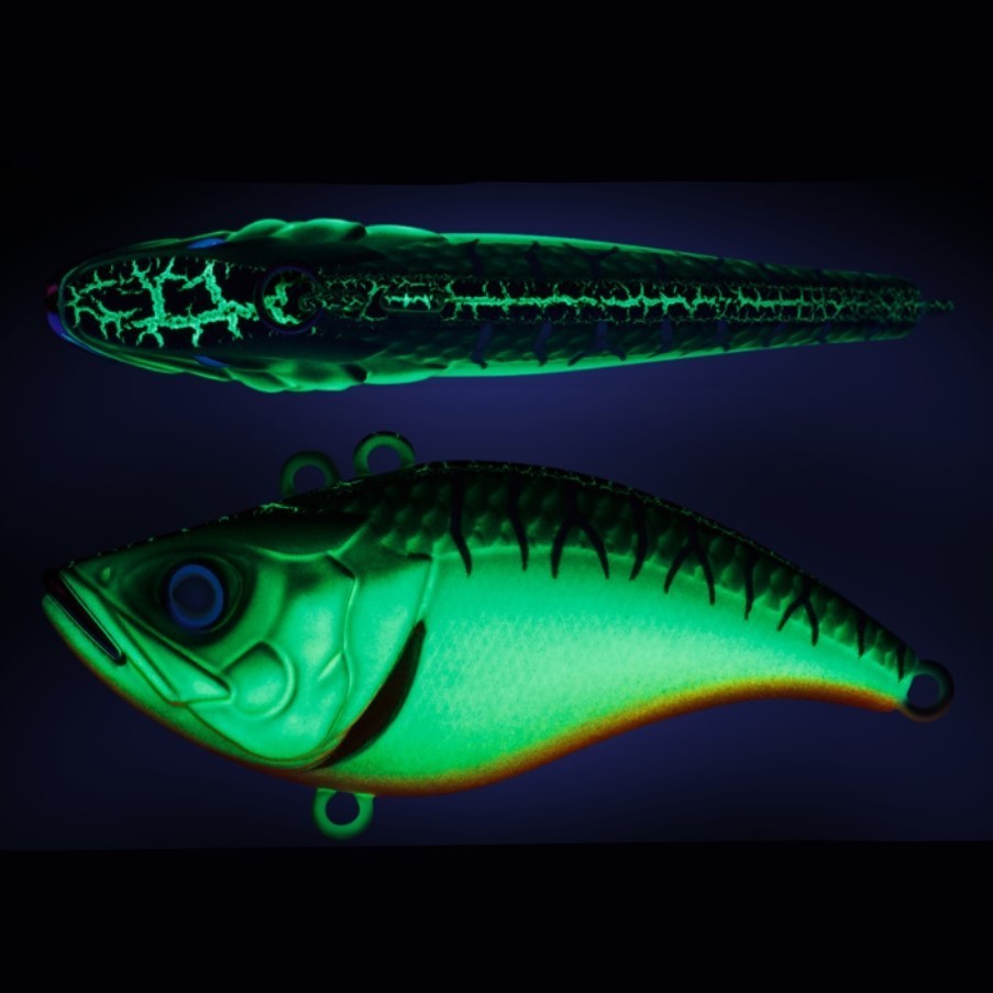 Воблер Strike Pro Flap Jack 75 A223S-RP Pearl Mat Tiger 21,8 гр   EG-128C#A223S-RP — крупный план
	                                    2