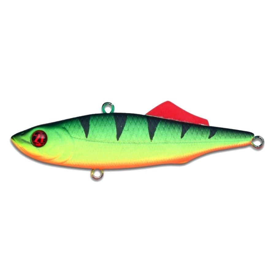 Воблер Pontoon 21 Kalikana Vib 52 Silent 042F Matt Chart Perch WF 8,2 гр   P21-KalikVIB-52SL-042F — характеристики,
	                                    особенности конструкции