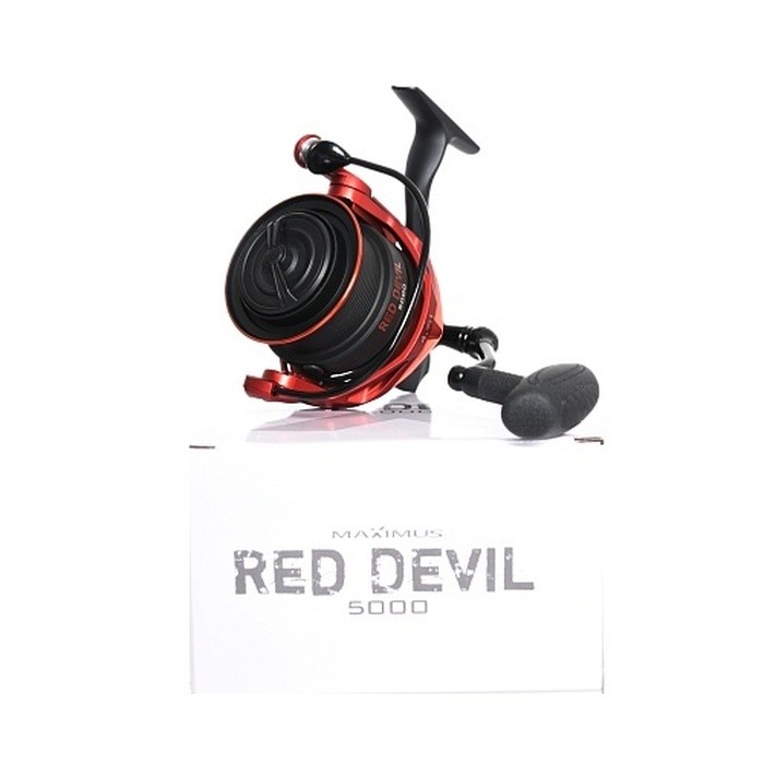 Катушка Maximus Red Devil 6000    MRD60 — крупный план
	                                    6
