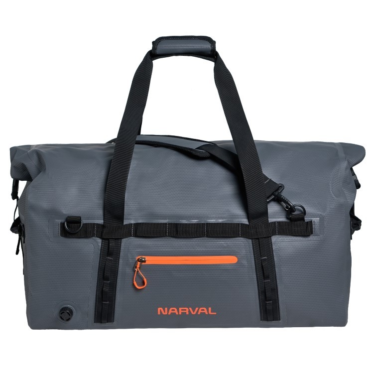 Сумка Narval Water-Resistant Travel Bag  65х60х28 см Dark Grey&Orange 60L  NVATB1XGO1 — характеристики,  особенности конструкции