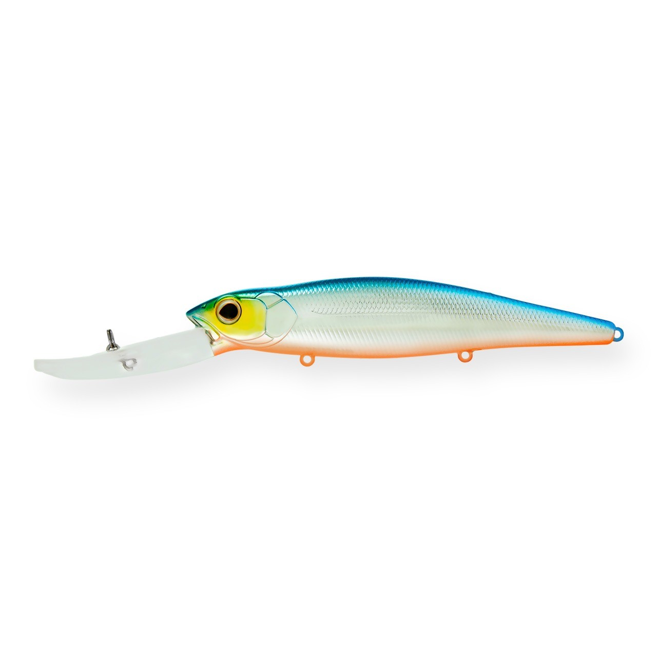 Воблер Strike Pro Deep Jer-O Minnow 130 626E Blue Silver OB 31 гр   EG-054F#626E — характеристики,  особенности конструкции