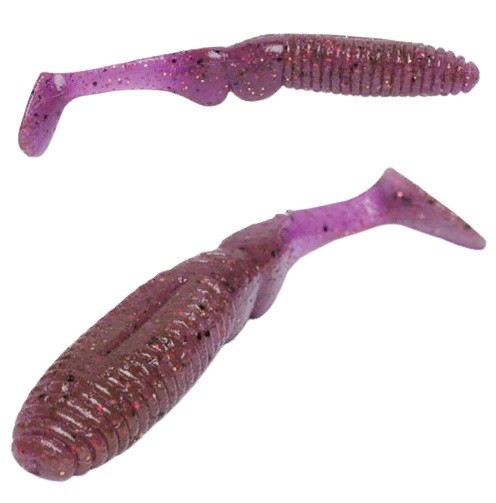 Силиконовая приманка Lucky John Mister Greedy 3.9in 99 мм 5 шт S13 Pro Series  140116-S13 — крупный план
	                                    1