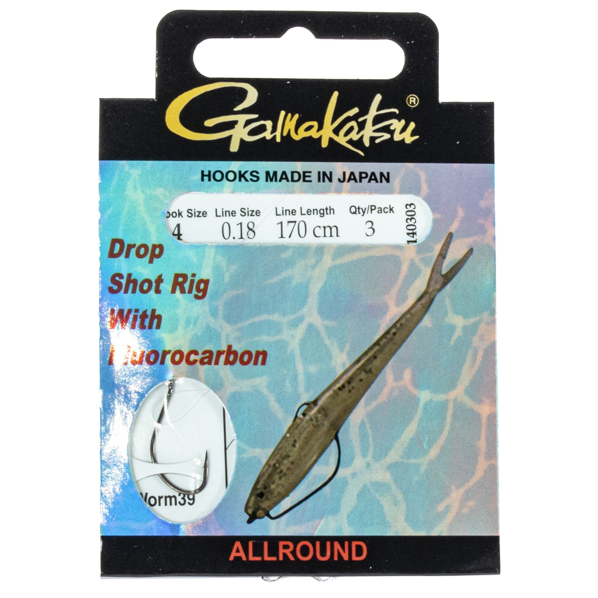 Поводок Gamakatsu Booklet Bream Com 1100B 170 см  0,18 мм  3 шт №4  140303-004-018 — характеристики,
	                                    особенности конструкции
