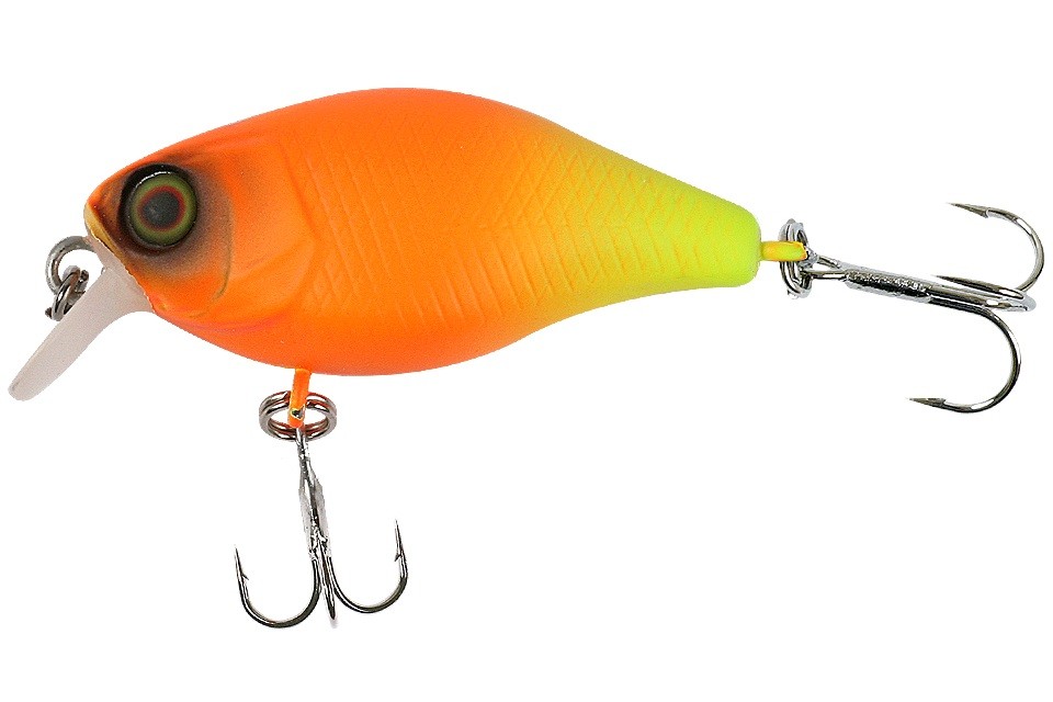 Воблер Jackall Chubby 38 SR Chartreuse Orange 4,2 гр — характеристики,
	                                    особенности конструкции