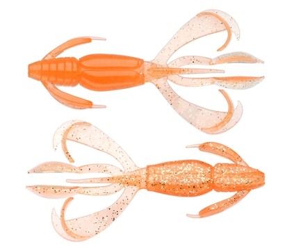 Силиконовая приманка Keitech Crazy Flapper 3.6 91 мм 7 шт EA#06 Orange Flash — характеристики,
	                                    особенности конструкции
