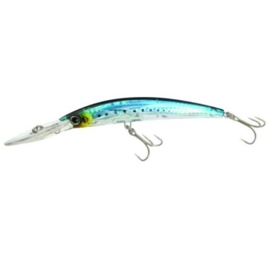 Воблер Yo-Zuri Crystal 3D Minnow Deep Diver Jointed 130F GHIW 25 гр   F1155-GHIW — характеристики,  особенности конструкции