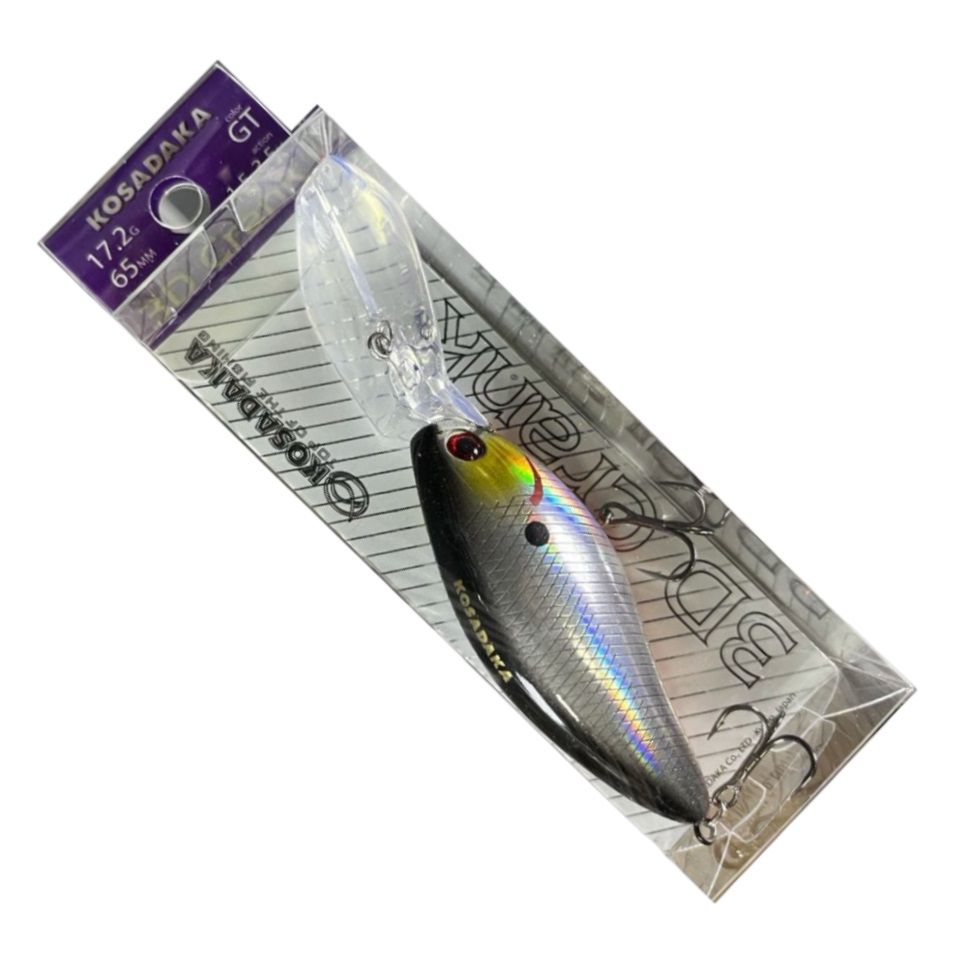 Воблер Kosadaka 3D Crank XD 65F GT 17,2 гр   3dCnkXd65f-GT — крупный план
	                                    1