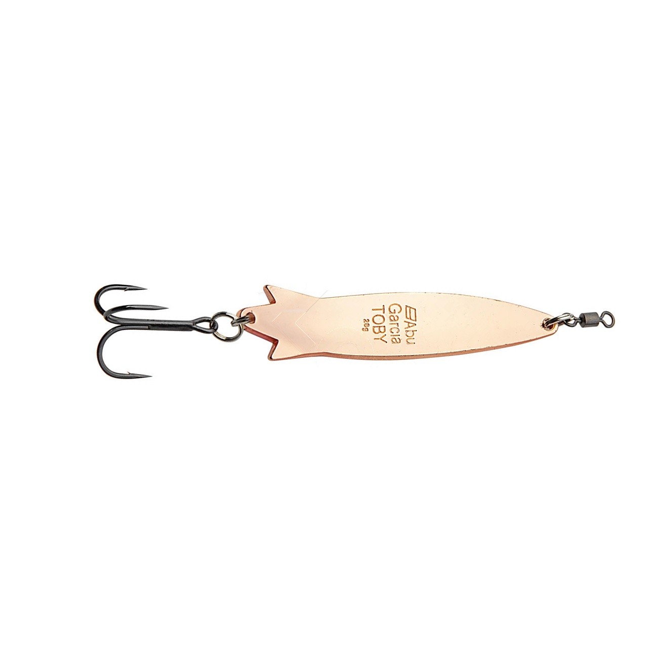 Колеблющаяся Блесна Abu Garcia Toby 28 28 гр 90 мм Copper LF — крупный план
	                                    1