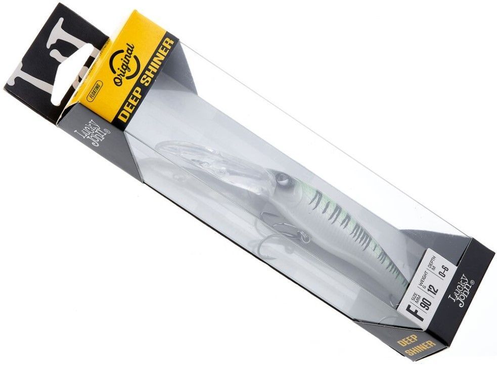 Воблер Lucky John Deep Shiner 90F A024 13 гр Original  LJO1309F-A024 — крупный план
	                                    2