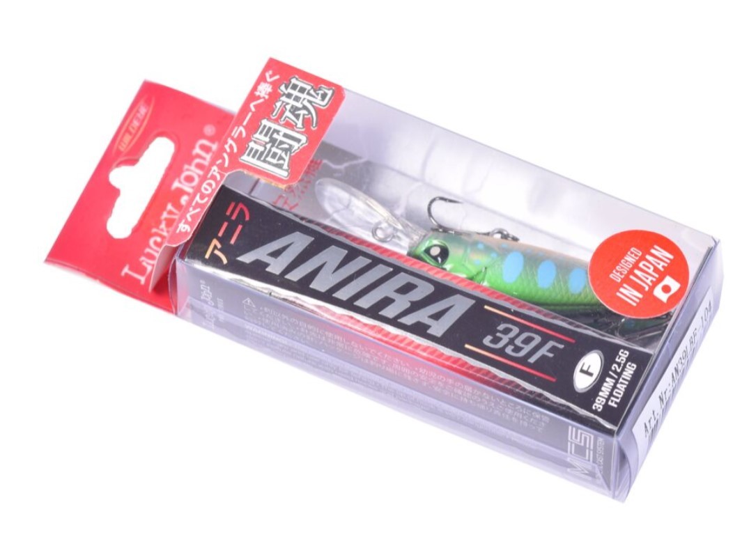 Воблер Lucky John Anira 39LBF 104 2,5 гр Pro Series  AN39LBF-104 — крупный план
	                                    2