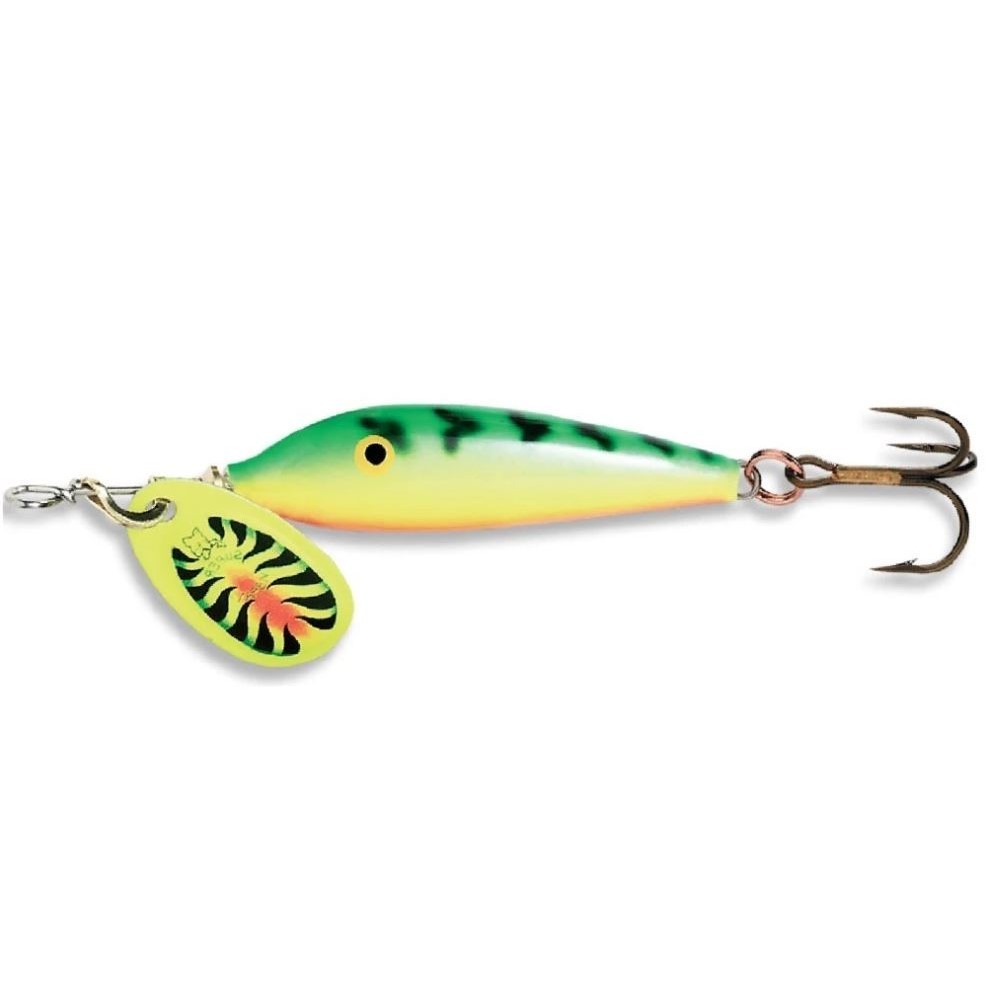 Вращающаяся Блесна Blue Fox Vibrax Minnow Spin 5 №5 7 гр FT   VMS5-FT — характеристики,  особенности конструкции