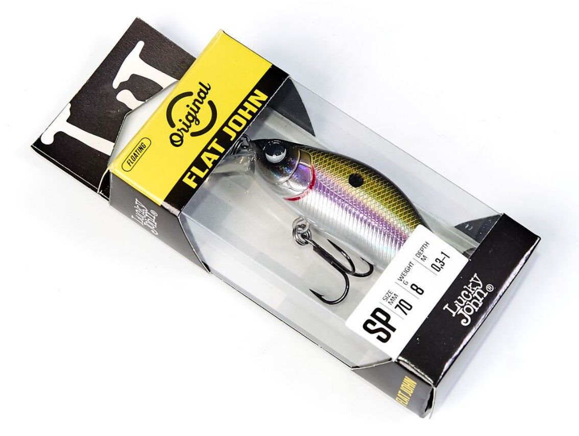 Воблер Lucky John Flat John 70SP A03 8 гр Original  LJO0907SP-A03 — крупный план
	                                    2