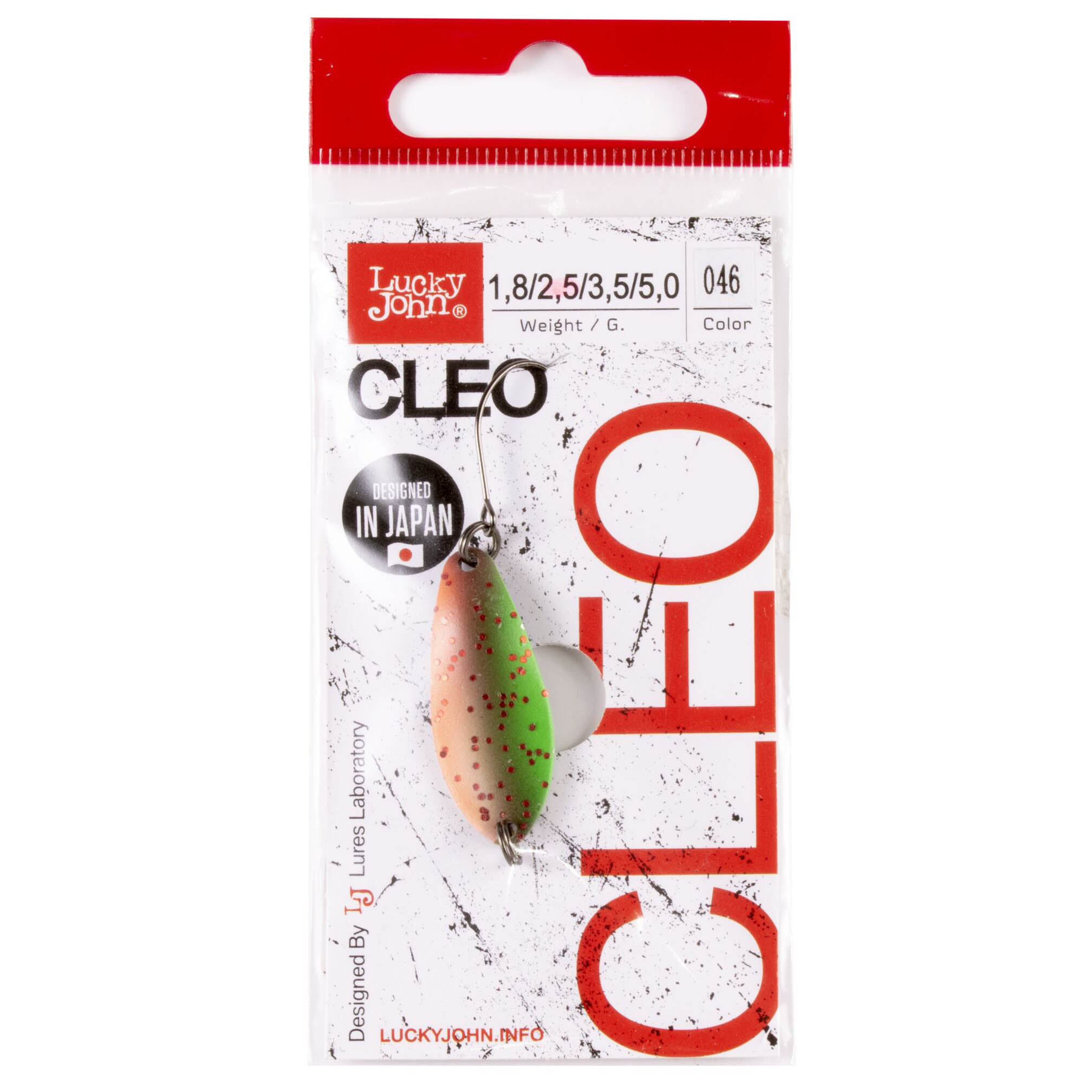 Колеблющаяся Блесна Lucky John Cleo 2,5 гр 31 мм 046   LJCL25-046 — крупный план
	                                    2