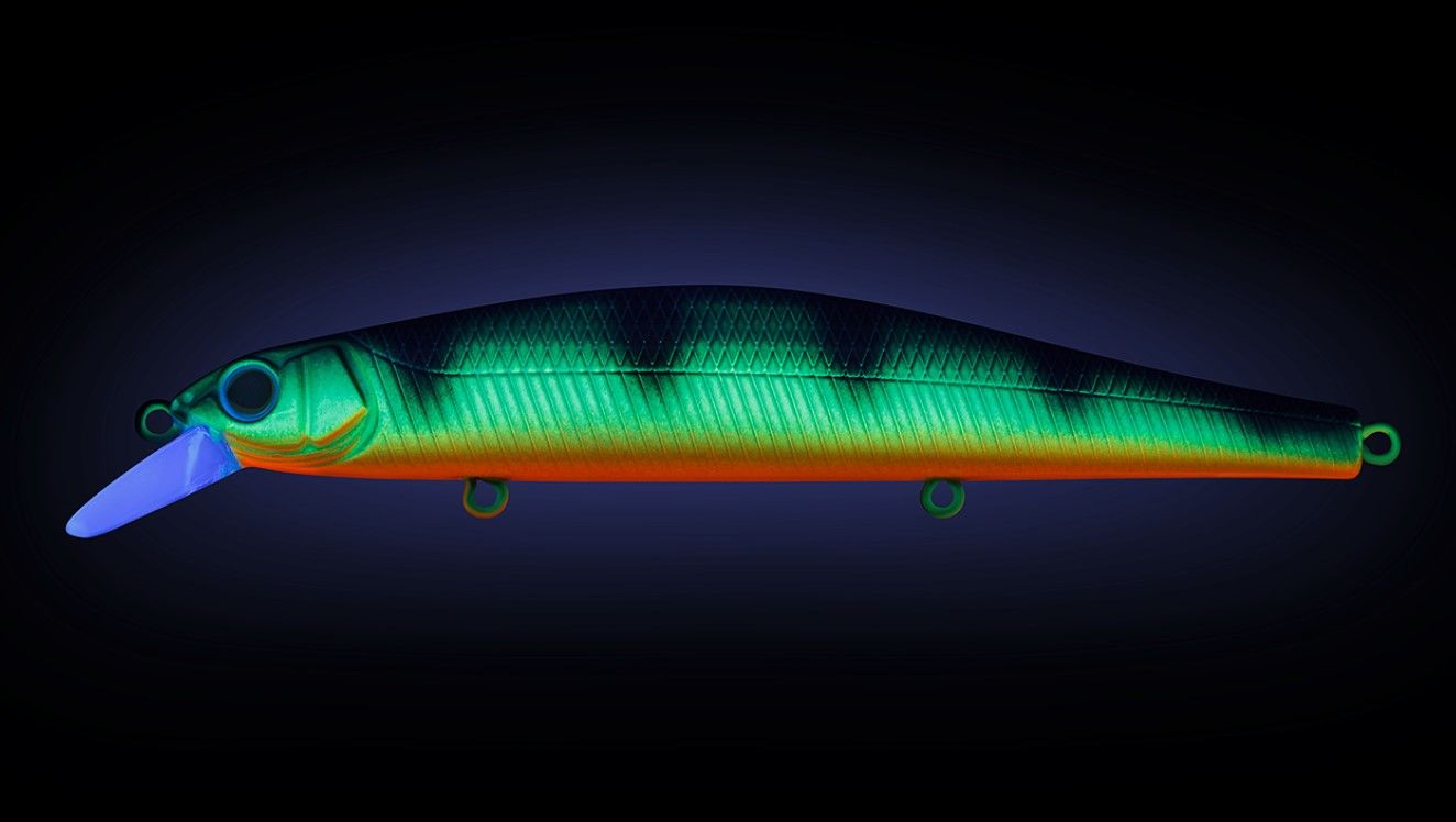 Воблер Strike Pro Inquisitor 110SP A45T Natural Perch 16,2 гр   EG-193B-SP#A45T — крупный план
	                                    1