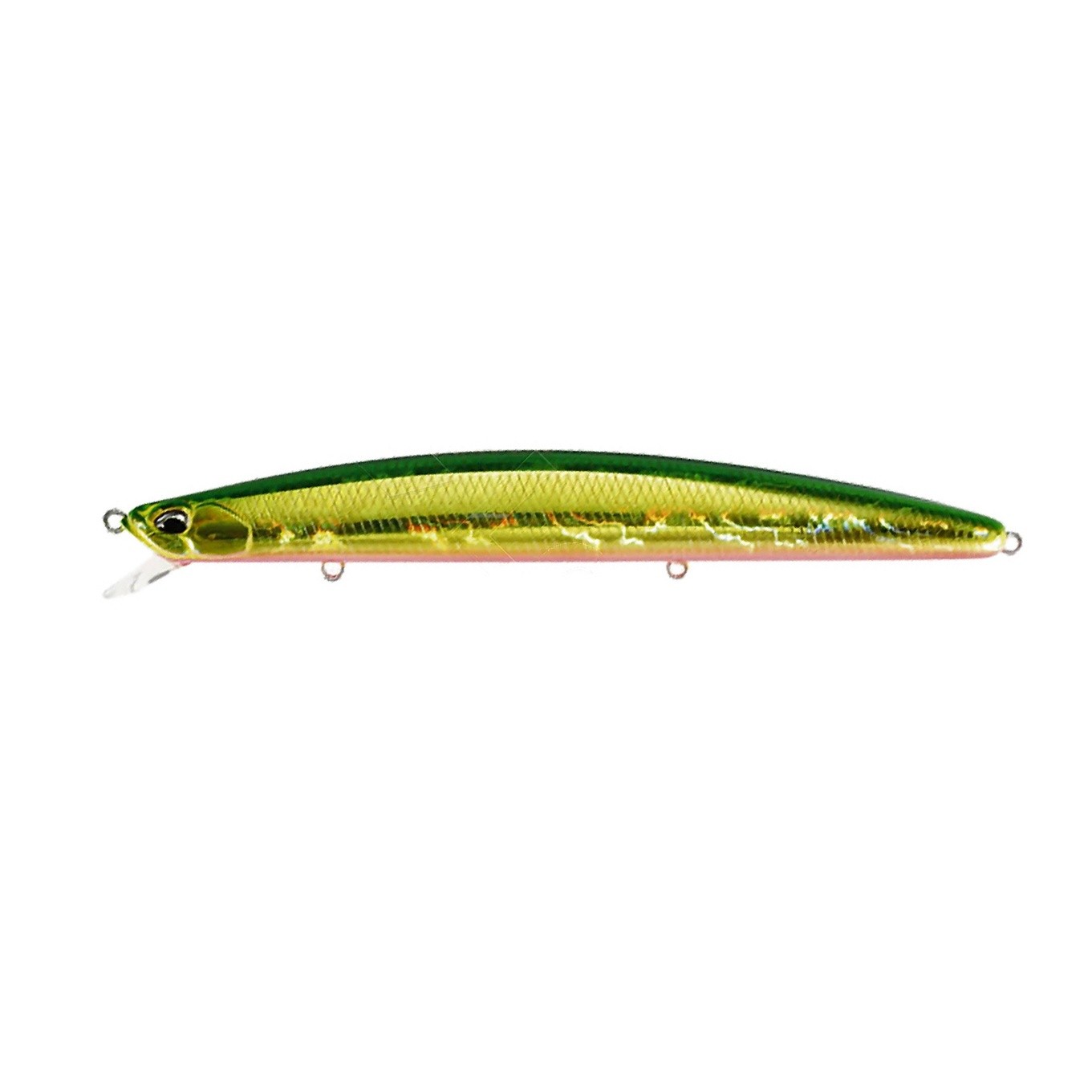 Воблер DUO Tide Minnow Lance 150F ADA4159 Green Gold RB 26,5 гр   DUO-83790 — характеристики,  особенности конструкции