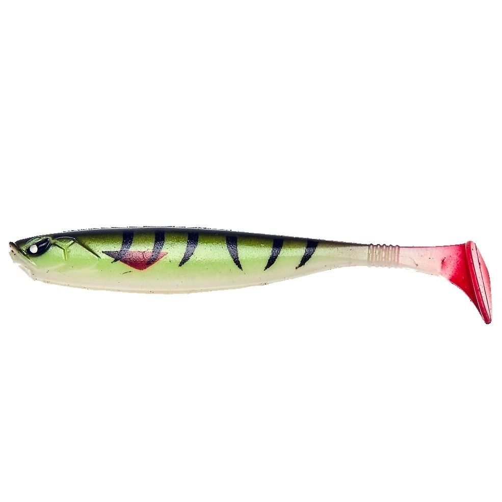 Силиконовая приманка Lucky John Basara Soft Swim 5.0in 127 мм 4 шт PG10 3D Series  140404-PG10 — характеристики,
	                                    особенности конструкции